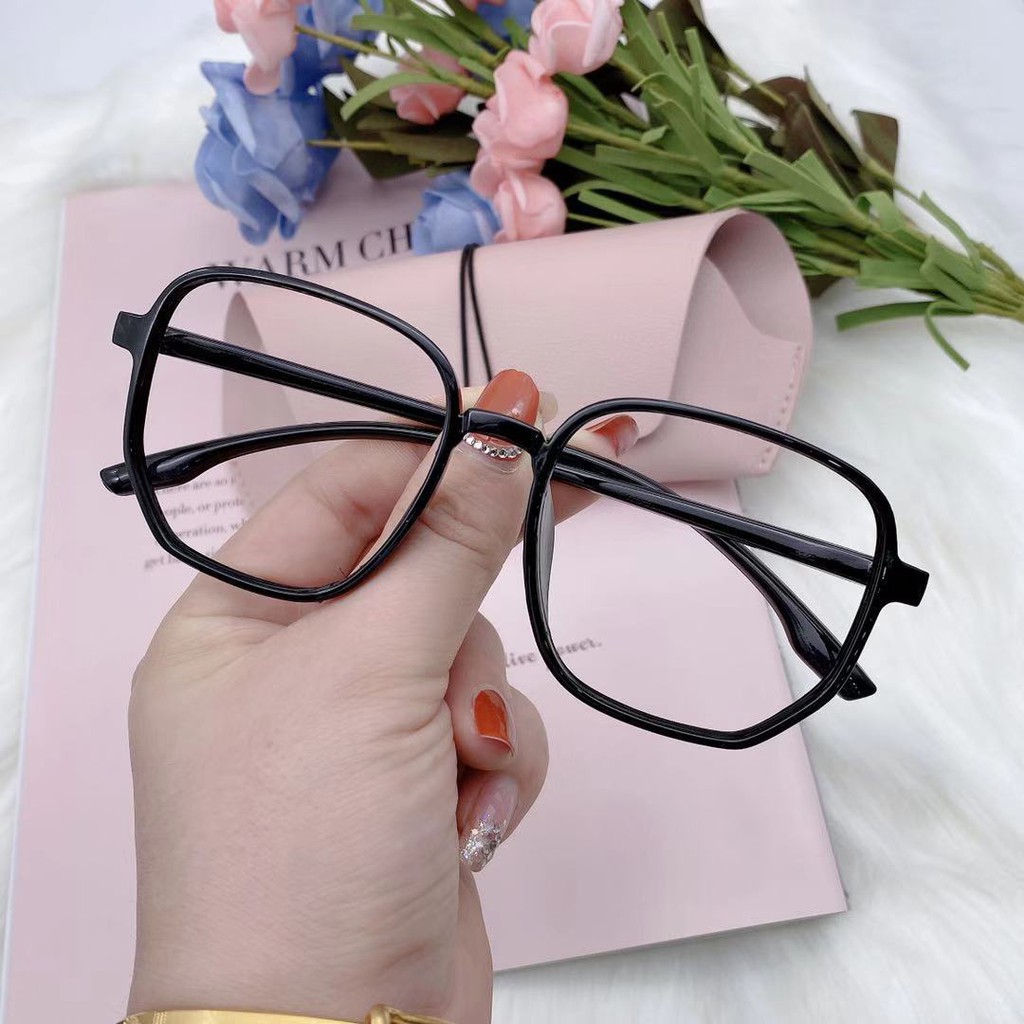 Kính Không độ nam nữ chống tia bức xạ UV phong cách Hàn Quốc KI01