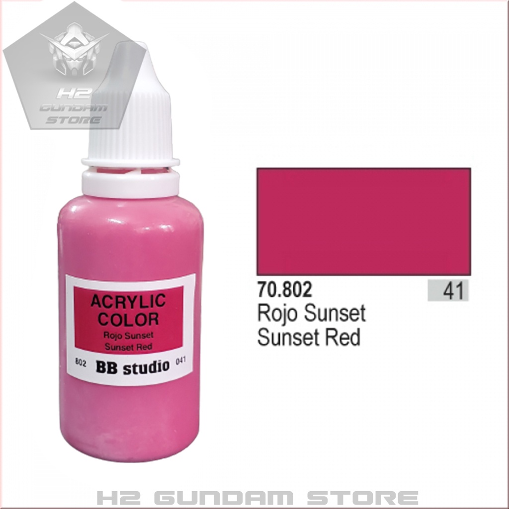 Sơn mô hình gốc Acrylic BB Studio mã 041 - 060 (Tone màu tương tự ...