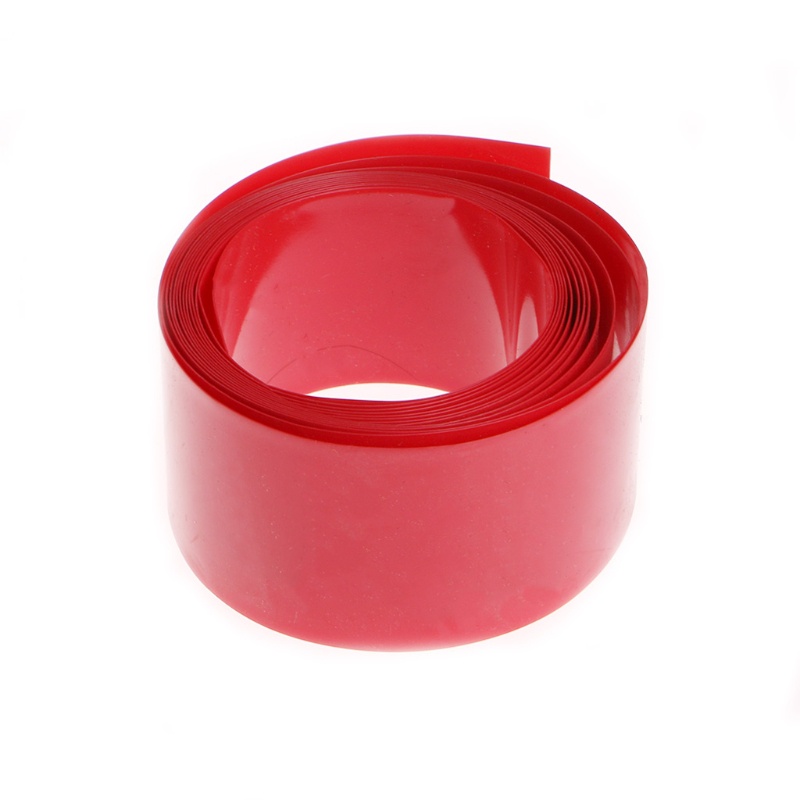 Fol 2m PVC Heat Shrink Ống Bọc Bộ Cho 18650 18500 Flat Round 18 5m