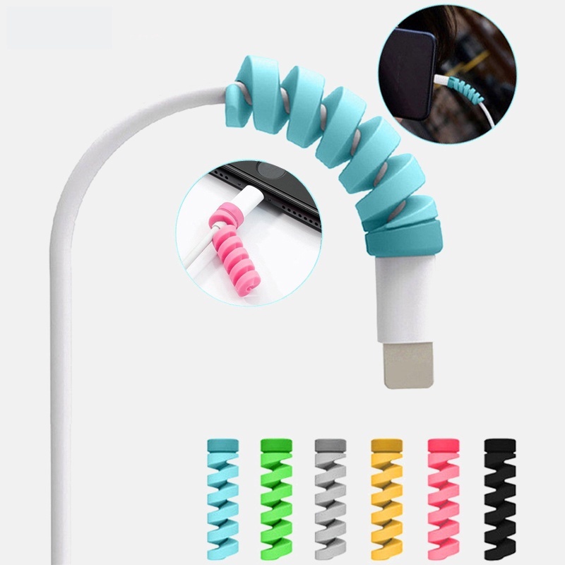 Dụng Cụ Quấn Bảo Vệ Dây Cáp Bằng Silicon Chống Đứt Gãy