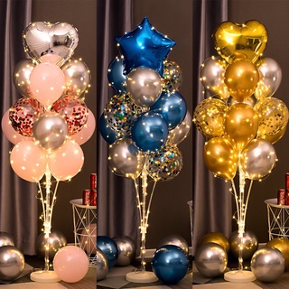 1 Bộ Giá Đỡ Bong Bóng Trong Suốt 75cm Dùng Trang Trí Tiệc Cưới / Sinh Nhật