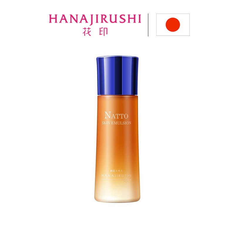 Tinh chất HANAJIRUSHI chứa chiết xuất natto Nhật Bản chống lão hóa dưỡng ẩm làm mờ thâm 120ml cao cấp