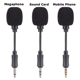 Micro Phỏng Vấn NOOKSTORY 3.5 mm Di Động Điện Thoại Di Động Studio Điện Thoại Thông Minh Megaphone Stereo Mic