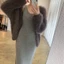 Siêu Xinh Set Áo Khoác Len Lông Mix Váy Body