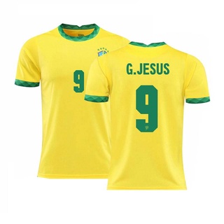 Áo Thun Bóng Đá Quốc Gia Brazil Cho Neymar và Đồng Team - Phù Hợp Mọi Kích Cỡ