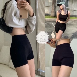 Quần Short Đùi Nữ Co Giãn Cạp Chun Dáng Ngắn