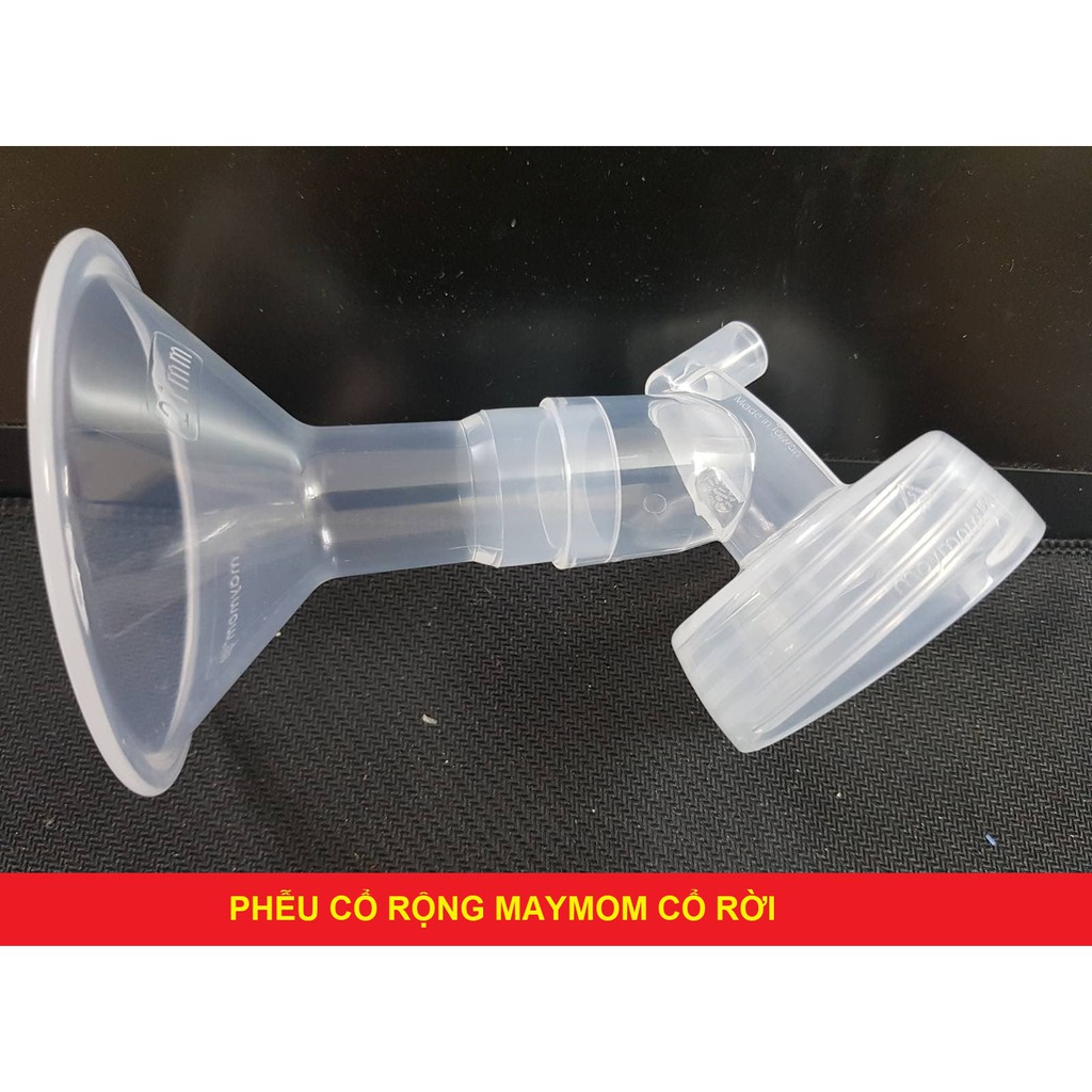 Phễu hút sữa vành mềm Mdala Flex / phễu cứng Maymom cổ rộng đủ size