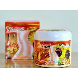 💖 HÀNG CHUẨN 💖 Kem Massage Tan Mỡ Bụng Gừng Ớt FLOURISH Vitamin E Chuẩn hàng Thái Lan Chính Hãng 500ml