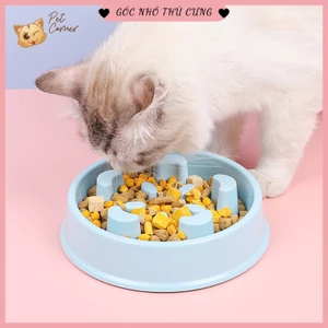 Bát ăn chống sặc hỗ trợ tiêu hóa cho chó mèo