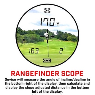 Ống nhòm đo khoảng cách - Digital 7x Golf Scope