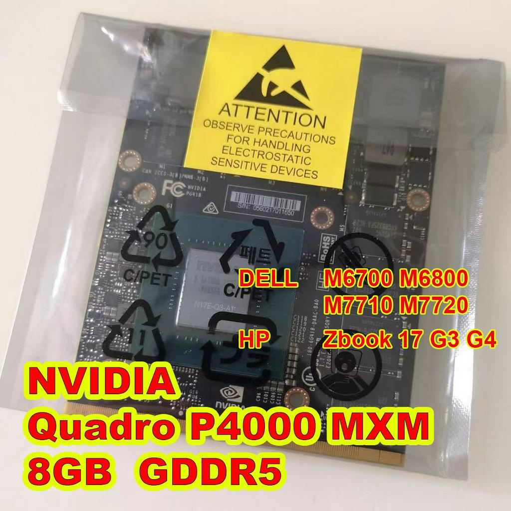 NVIDIA Quadro P4000 MXM 3.0 Type B Card Màn Hình hiệu năng cao nâng cấp ...
