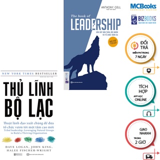 Sách - Combo 2 cuốn Thủ Lĩnh Bộ Lạc + Dẫn dắt bản thân, đội nhóm và tổ chức vươn xa Mcbooks