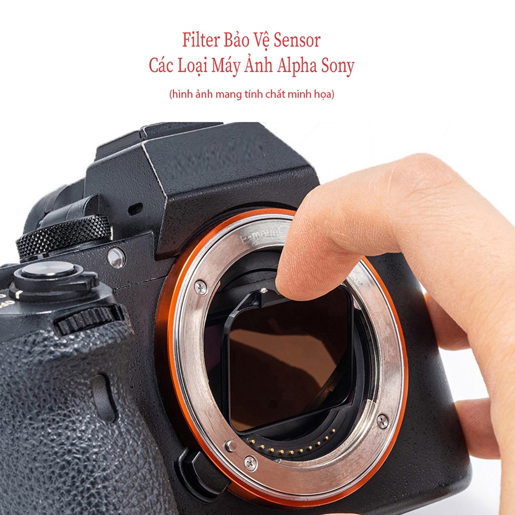 Kase 3er Set Clip-in Unterwasserfilter – Rot, Orange, Lila Für Sony Alpha Vollformat