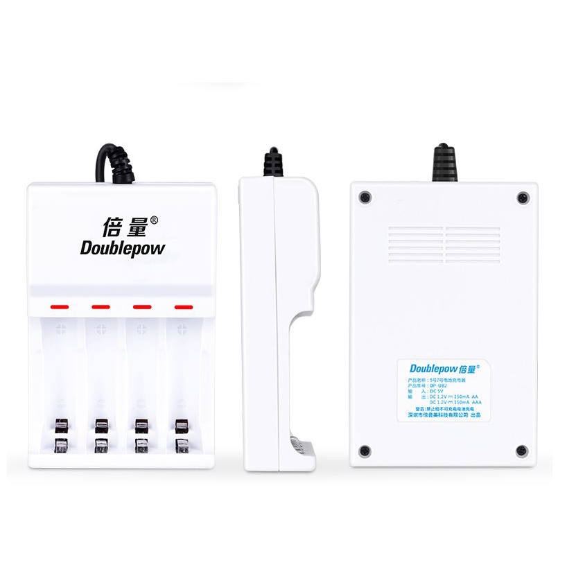 Pin Tiểu Sạc Nhiều Lần AA,AAA Doublepow Và Bộ Sạc pin AA và AAA 1.2V