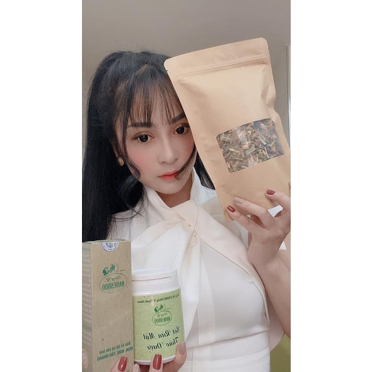 Gói to 500g - Thảo dược xông mặt thải độc da, chống lão hóa, giúp da trắng sáng - Thảo dược xông mặt nguyên chất organic