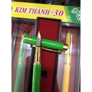 Bút máy Kim thành 30, nét thanh đậm, ngòi siêu bền