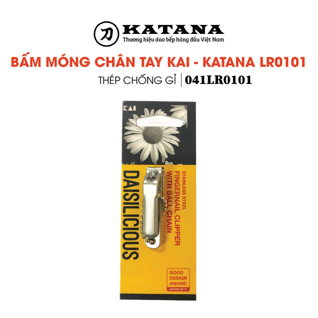 Ảnh Bấm móng chân, tay thép chống gỉ KAI - KATANA LR0101 1