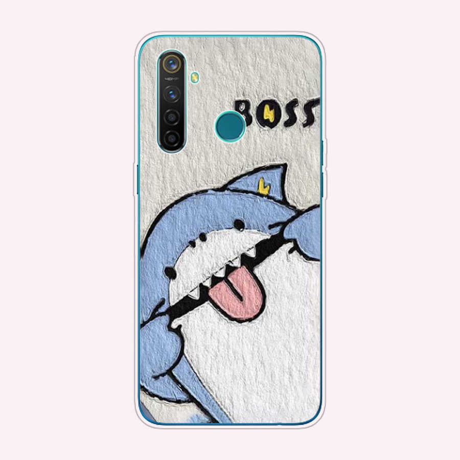 Ốp Điện Thoại TPU Dẻo In Họa Tiết Độc Đáo Thời Trang Cho OPPO realme 5 5s 5i 5 pro 6 pro