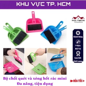 Chổi quét kèm xẻng hốt rác mini - đa năng, tiện dụng