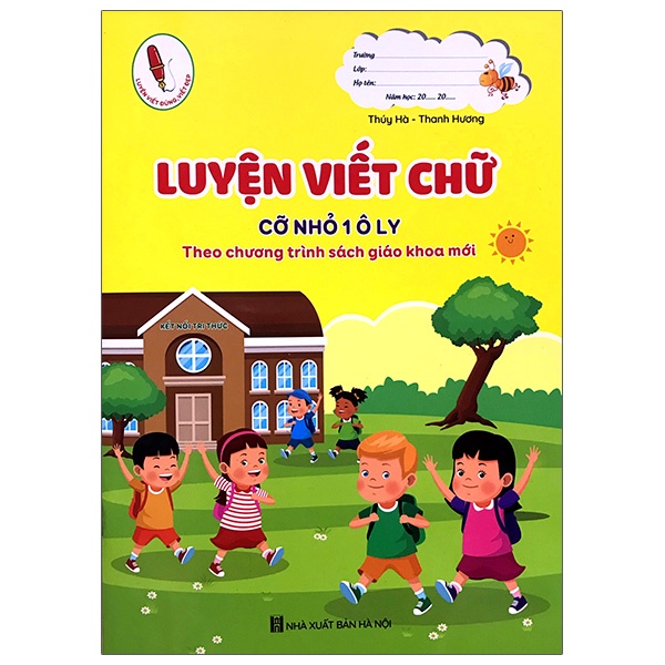 Ảnh Sách Luyện Viết Chữ Cỡ Nhỏ 1 Ô Ly - Theo Chương Trình Sách Giáo Khoa Mới 2