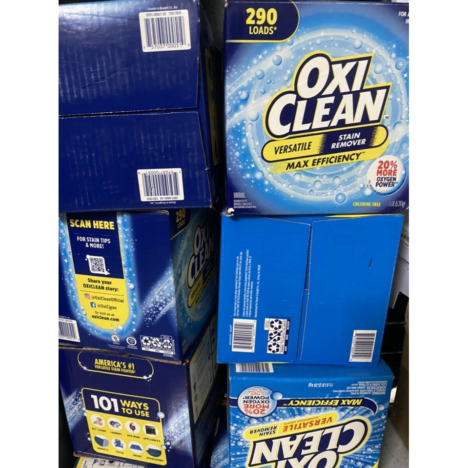 Bột Giặt Tẩy Đa Năng OxiClean Max Efficiency HE Powder Stain Remover 5.26kg Shopee Việt Nam
