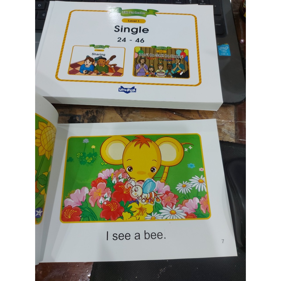 Ảnh Sách - little fox readers lever 1 single (Tặng video file nghe) 3