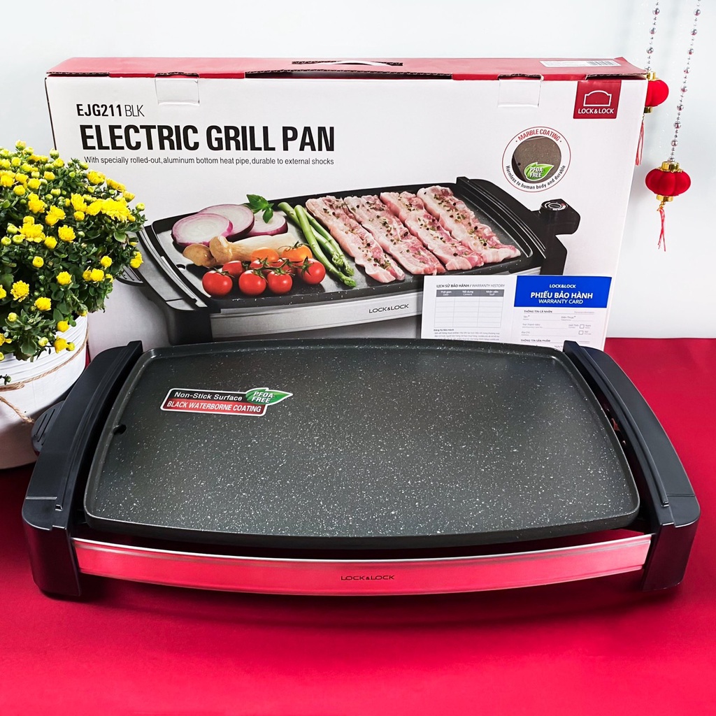 VỈ NƯỚNG ĐIỆN Lock Lock EJG211 1800W Shopee Việt Nam