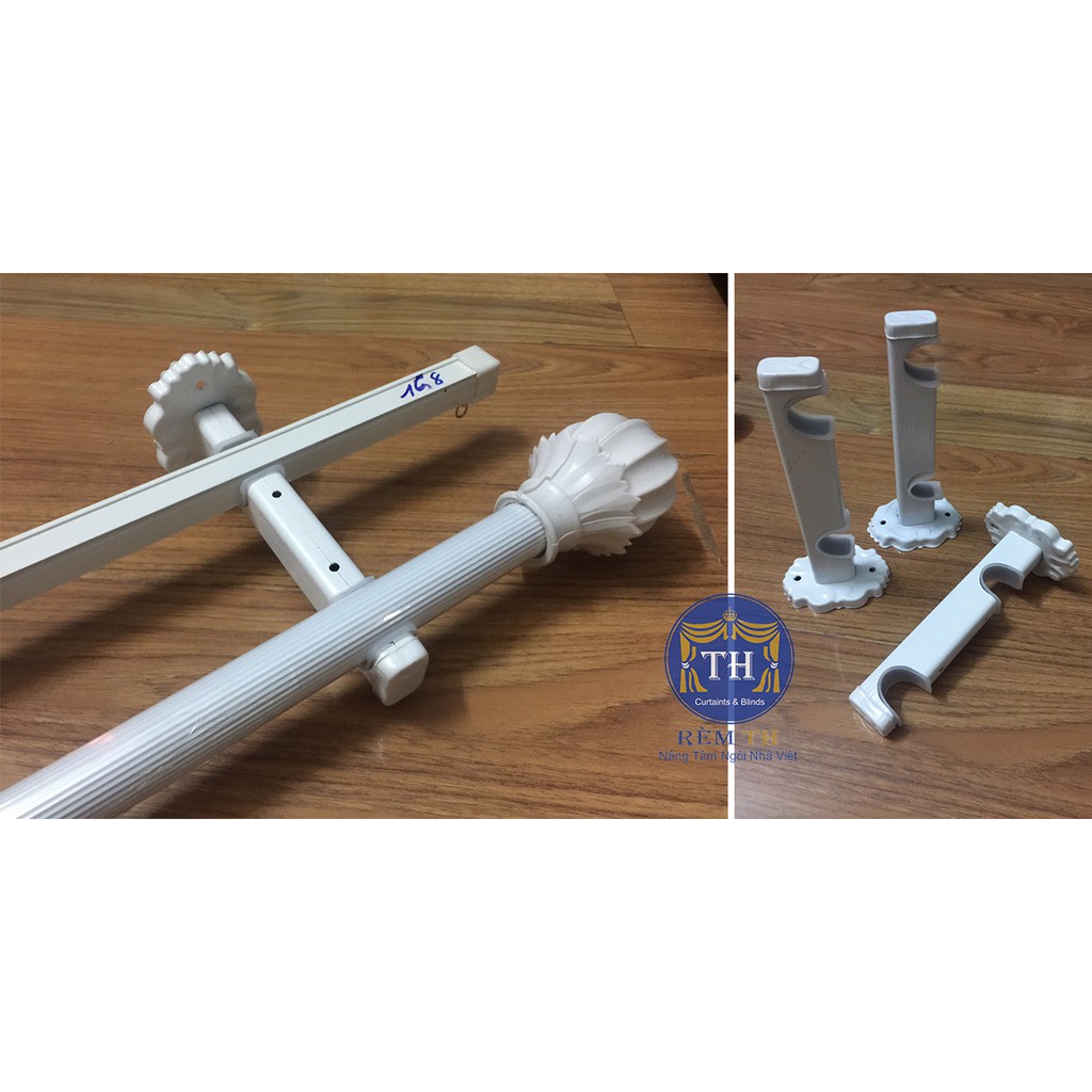 Trụ Đỡ Thanh Treo Rèm - Rèm 2 lớp ( 1chiếc) | Shopee Việt Nam