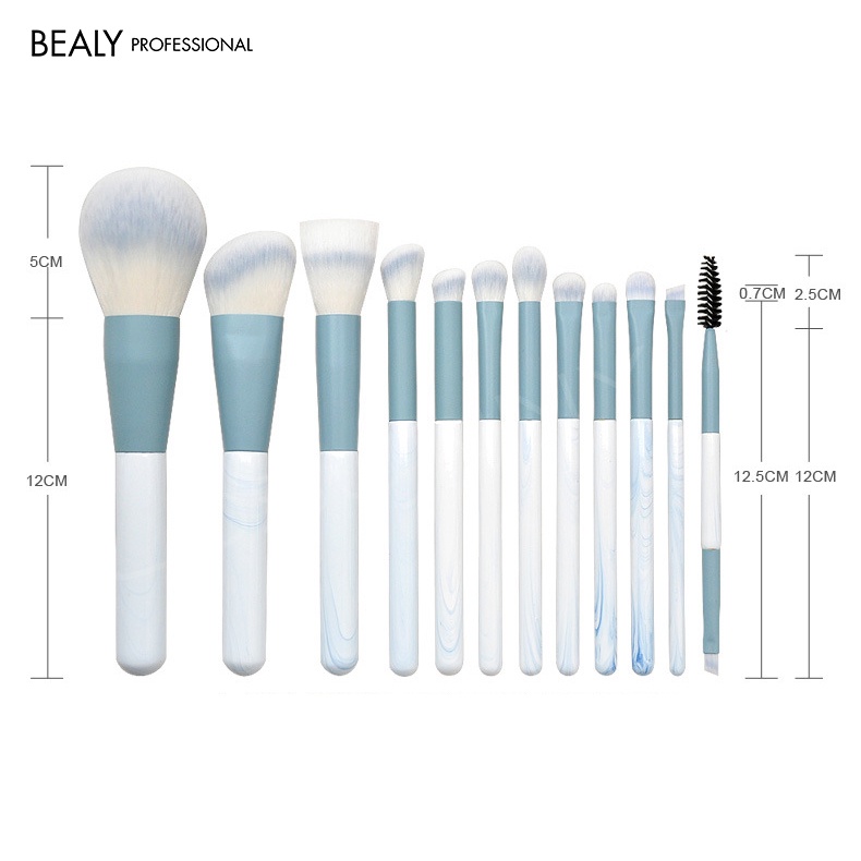 Ảnh Bộ Cọ Cá Nhân Bealy | Bộ Trang Điểm Cao Cấp Chính Hãng | Cọ Lông Mền Xịn Bealy 10C|12C|14C 2