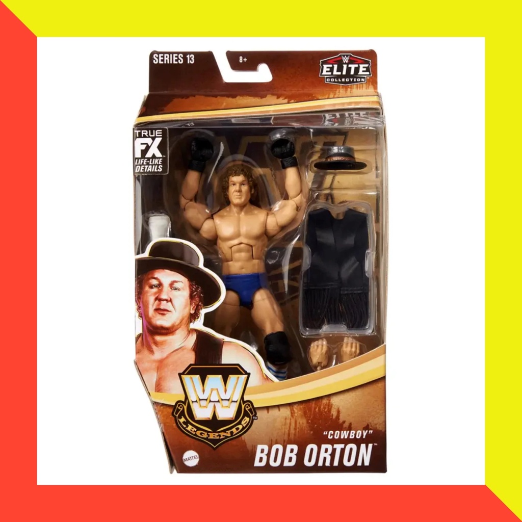[CÓ SẴN] Mô hình đô vật WWE WWF "Cowboy" Bob Orton Elite Legend