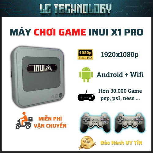 Máy chơi game INUI - X1 Pro 2 Trong 1 Với Hơn 50 Hệ Giả Lập PSP/PS1 ...
