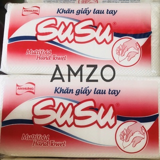 AMZO_KHĂN GIẤY LAU TAY SIÊU THẤM - KHÓ RÁCH SUSU CHO GIA ĐÌNH NHÀ HÀNG, KHÁCH SẠN, BỆNH VIỆN