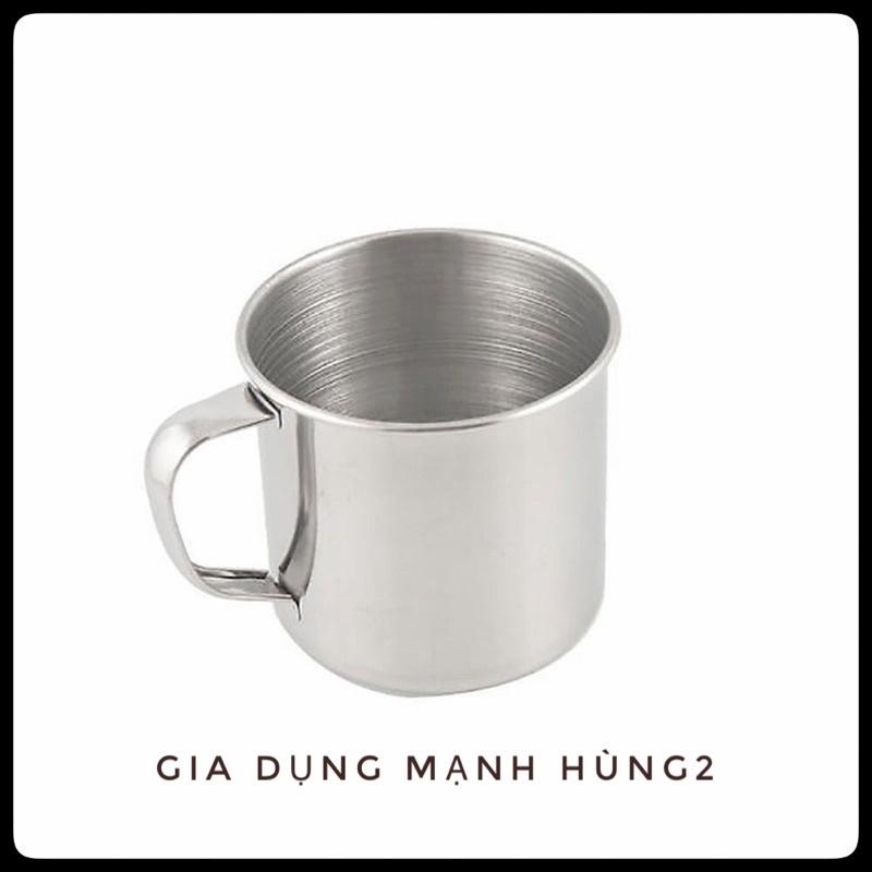 Cốc inox nhỏ 7cm (giá siêu rẻ dành cho trường học gia đình) | Shopee ...
