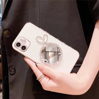 Ốp Điện Thoại Mạ Điện iPhone 13 12 11 Pro Max iPhone Xs Max Xr X 8 7 6 Plus TPU Macaron Gương Mạ Điện Gương Trang Điểm T19