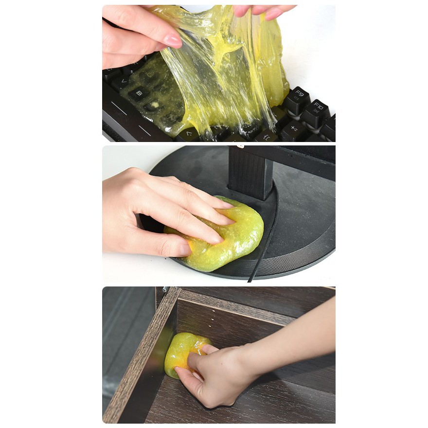 GEL VỆ SINH NỘI THẤT Ô TÔ ĐA NĂNG TẨY SẠCH 100% BỤI BẨN TRÊN XE BẠN  TÁI SỬ DỤNG NHIỀU LẦN
