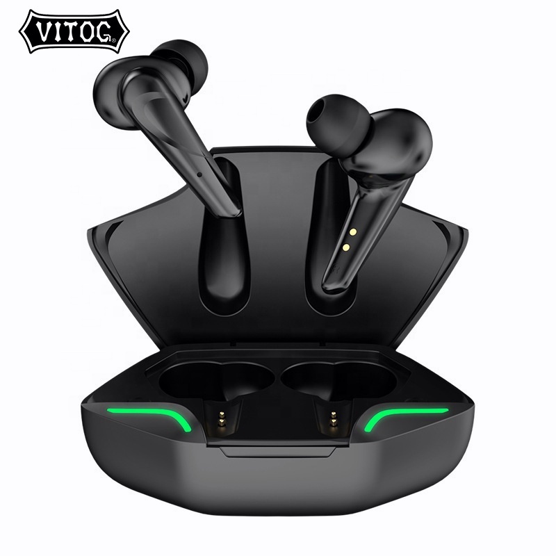 Tai Nghe Chuyên Game TWS Nhét Tai Vitog Bluetooth Không Dây Không Trễ Thời Gian Chờ Lâu Chống Thấm Nước Có Mic