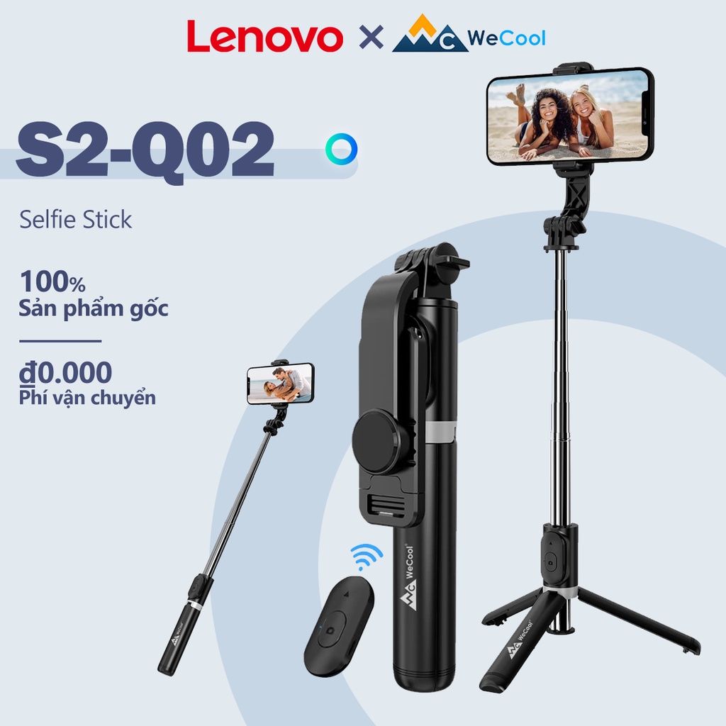 Tai nghe Lenovo x WeCool S2 Bluetooth không dây Selfie Stick 103