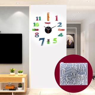 Đồng Hồ Số sáng tạo với khuôn UV Epoxy Resin và Silicon Crystal cho đồng hồ treo tường