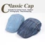 Mũ Beret Denim Vành Rộng Chống Nắng Kiểu Họa Sĩ Phong Cách Cao Bồi Thời Trang Đi Biển Cho Nam