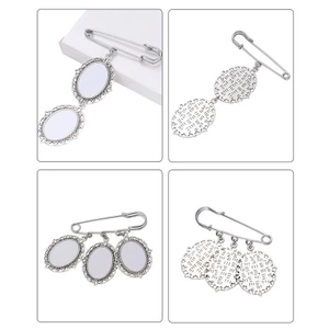 YOI Cưới Bó Hoa Ảnh Quyến Rũ Tự Làm Pin Làm Ren Khung Cưới Quyến Rũ Hình Bầu Dục Tấm Nhôm Khung Ảnh Thổ Cẩm Mặt Dây Chuyền