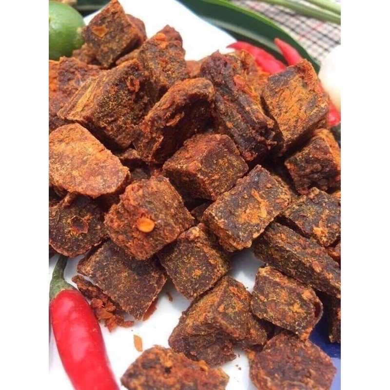 Khô Bò Viên Cục Cay cao cấp Loại 1 Siêu Ngon - 1Hộp 250G