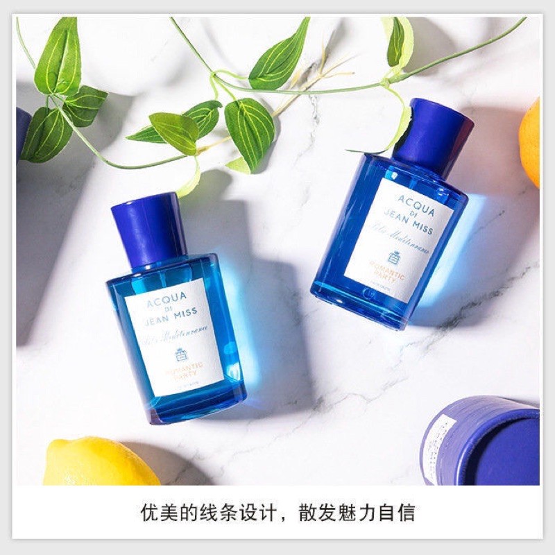 NƯỚC HOA HƯƠNG ROMANTI PARTY ĐẾN TỪ ACQUA DI JEAN MISS BLUE
