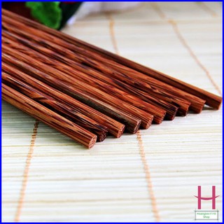 Đôi đũa gỗ dừa tự nhiên, không độc hại, an toàn tiện dụng { H }