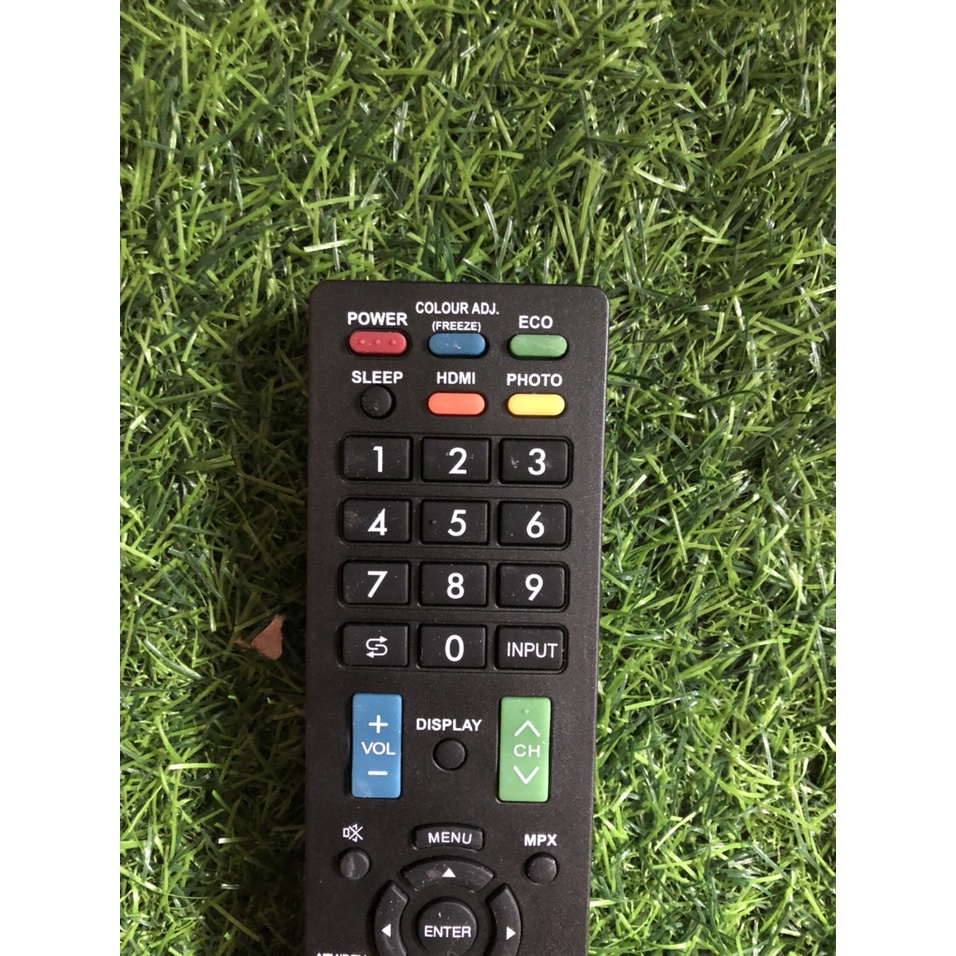 Điều khiển tivi Sharp RM-L1238 thay thế cho tất cả các dòng điều khiển Sharp LED LCD hiện nay