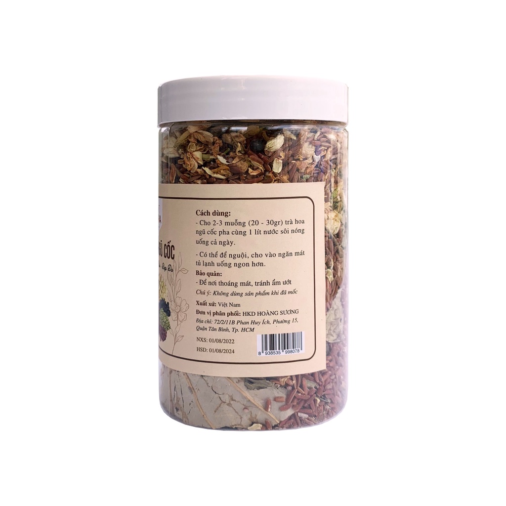 Ảnh Trà Hoa Ngũ Cốc Gạo Lứt - Tâm Sen - Xạ Đen TABAHA 500G Giúp Giảm Béo, Thanh Lọc, Ngủ Ngon 3