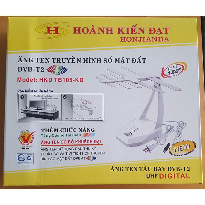 Ăng-ten TV kỹ thuật số trong nhà, Anten DVB T2 Model TB105 KD Hàng ...