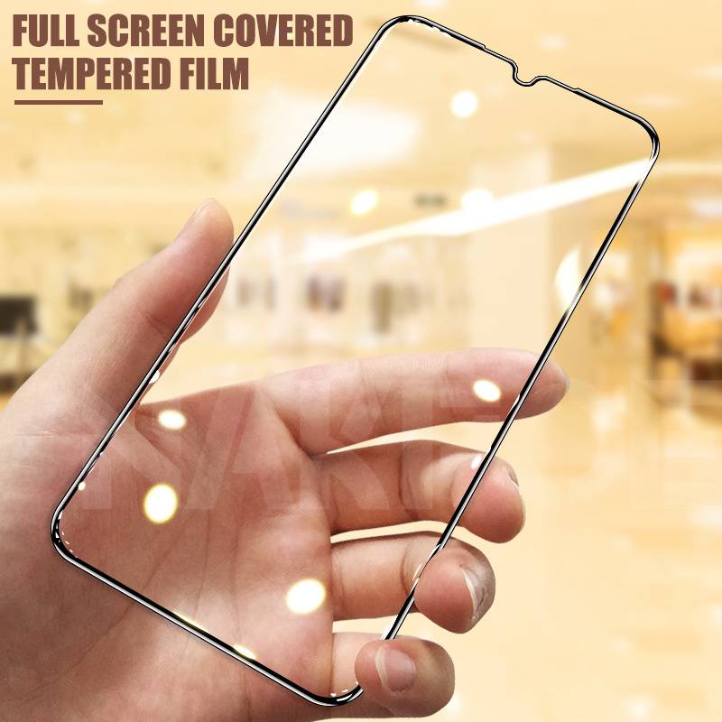 Kính Cường Lực Trên Cho Samsung Galaxy A02 A12 A32 A42 A52 A72 F41 F62 M02 M12 9D Kính Bảo Vệ Cho Samsung A01 A51 A71 Phim Màn Hình