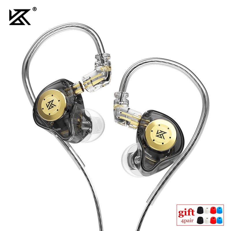 Tai nghe nhét tai KZ EDX Pro âm thanh hifi chống ồn DQ6 ED9 MT1 CA2 ZSNPRO | BigBuy360 - bigbuy360.vn