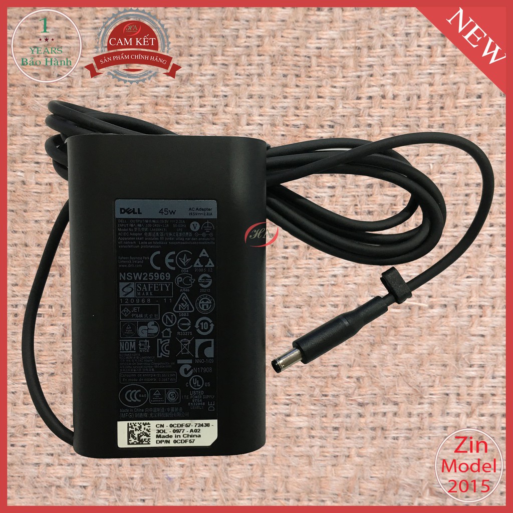 Alimentatore Caricabatterie Adattatore AC Per Dell Inspiron - Foto 8