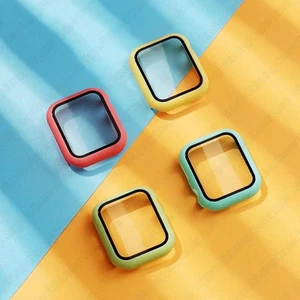 Vỏ bảo vệ Apple Watch Series 7 41mm 45mm Phụ kiện Apple Watch Cover iWatch 6 5 4 SE 3 2 1 38 40 42 44 MM Ốp lưng